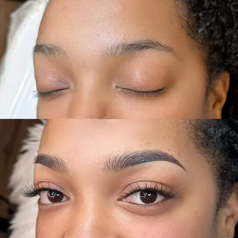 Chân mày kết hợp — khách hàng thực tế tại Winnie Beauty, ảnh 11