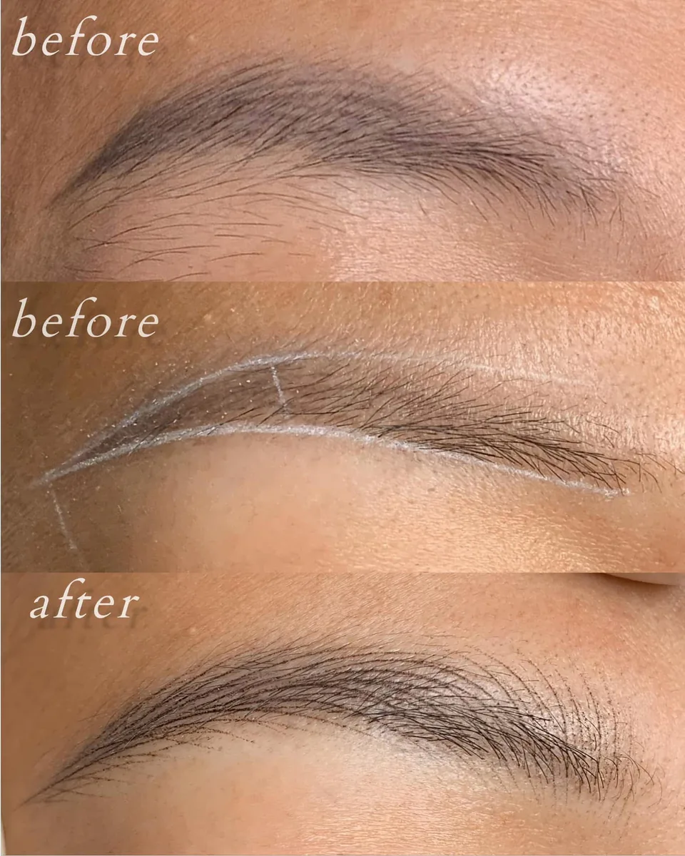 Hyperrealistic Hairstroke Brows — Chân mày sợi siêu thực — Ảnh 4