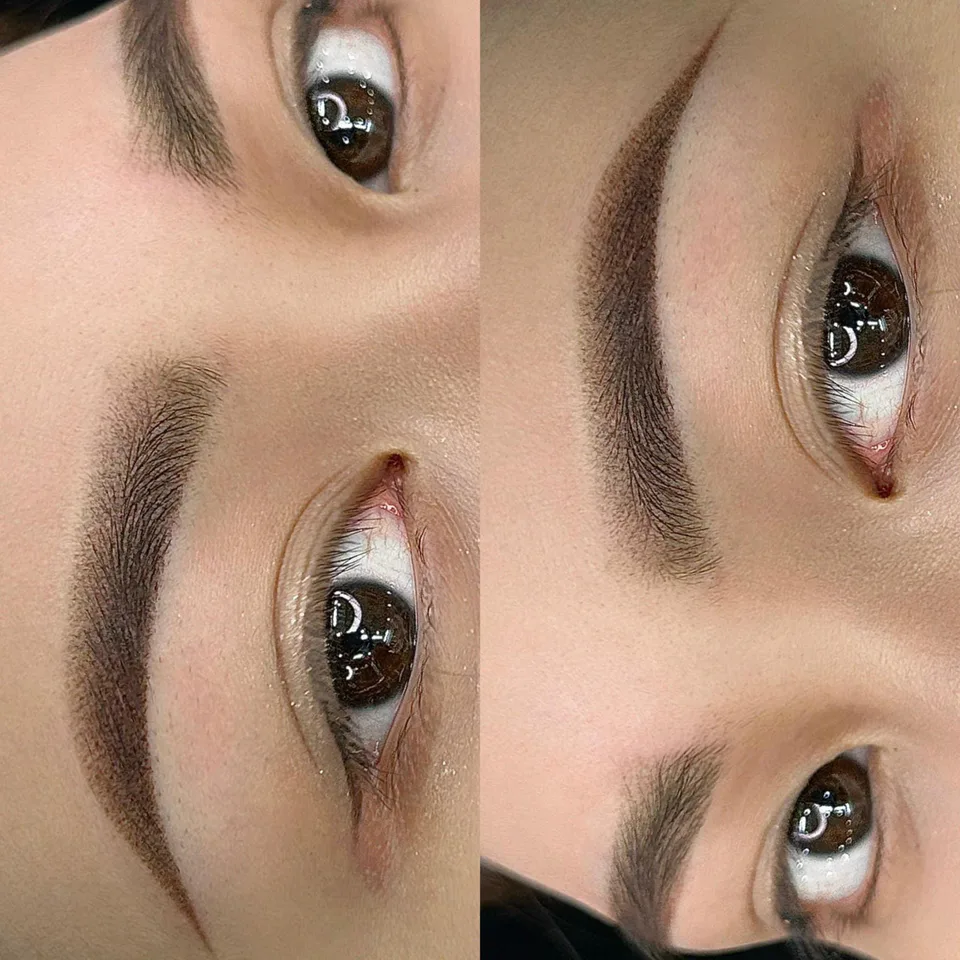 Powder Shading Brows — Chân mày tán bột — Ảnh 2